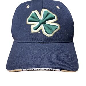 Notre Dame Zephyr Fighting Irish Clover Wool Blend Collegiate Cap Hat OS